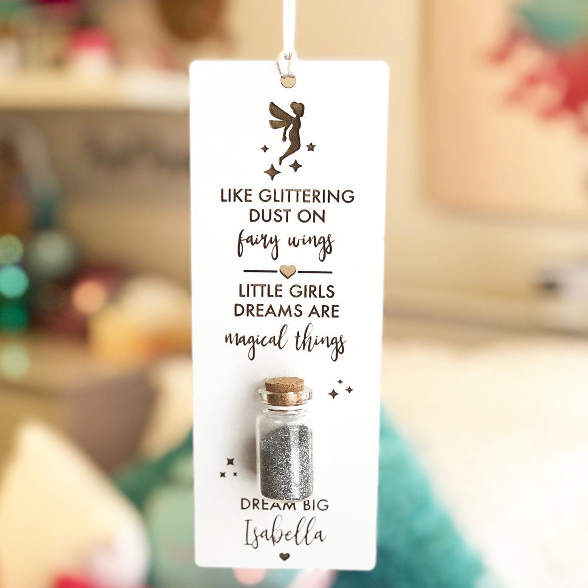 Fairy Dust Personalised Wall Hanging