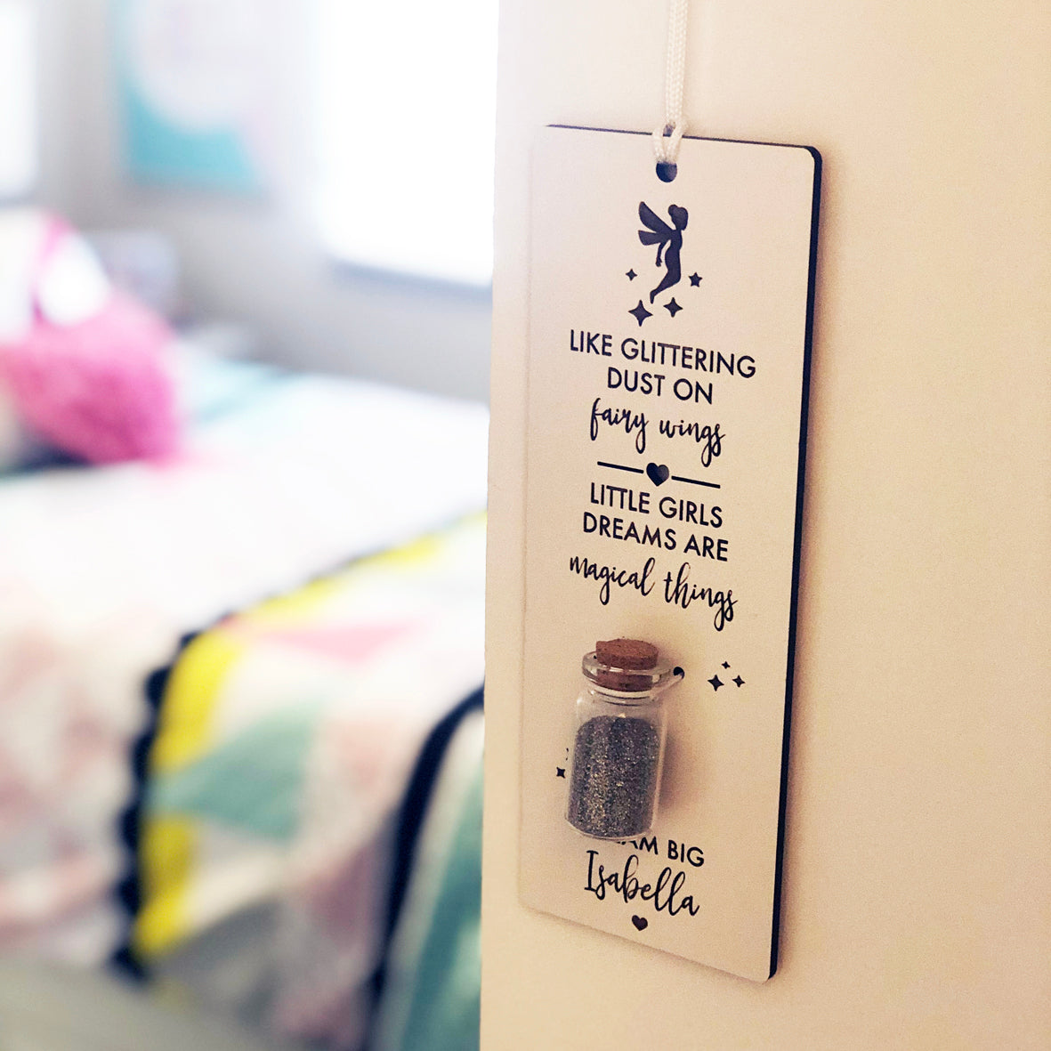 Fairy Dust Personalised Wall Hanging
