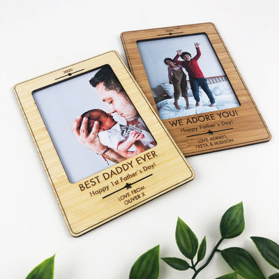 Father's Day Personalised Magnetic Frame