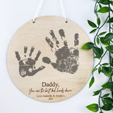 Hands Down DIY Handprint Personalised Wall Hanging