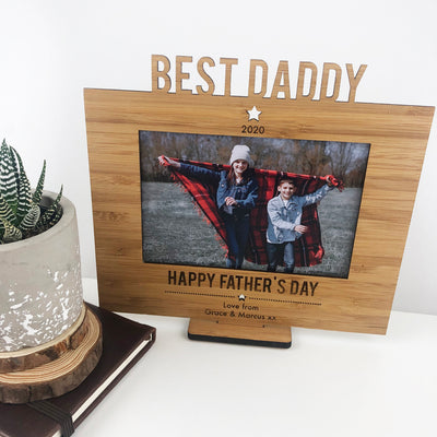 Personalised Father's Day Frame and Stand