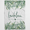 Ferns Personalised Blanket