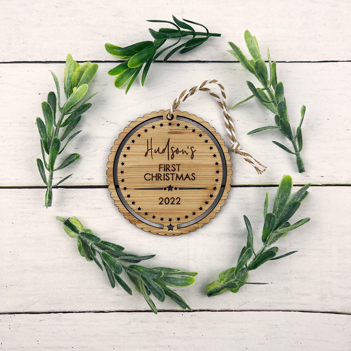 Baby's First Christmas Stars Ornament