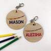 Bunting Personalised Bag Tag - Girls