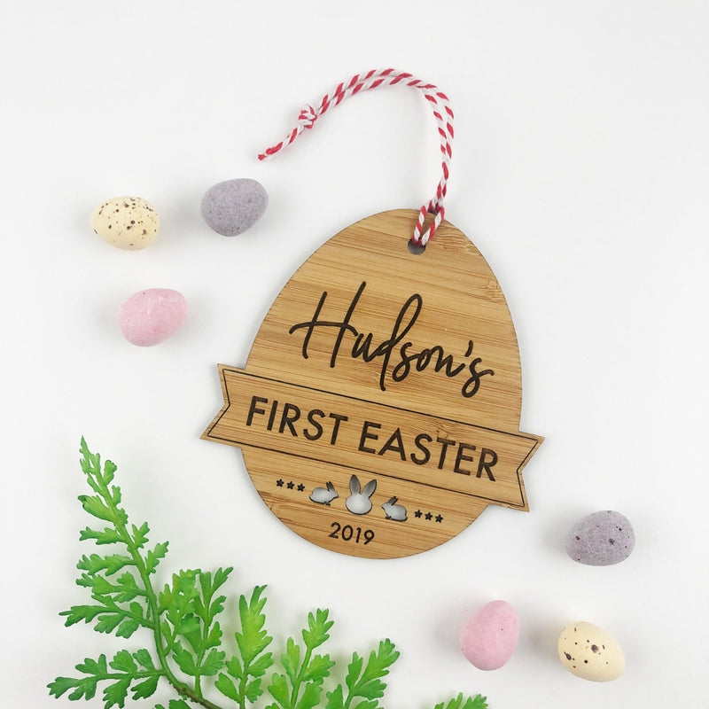 First Easter Bamboo Decoration