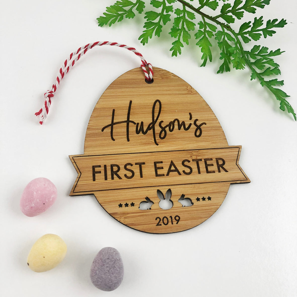 First Easter Bamboo Decoration