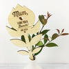 Personalised "I Love You A Bunch!" Bamboo Flower