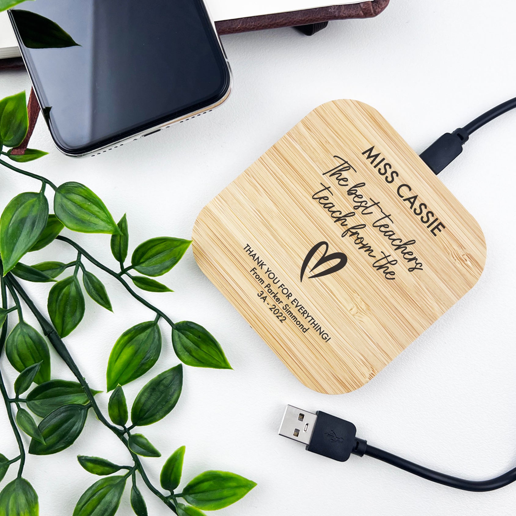 From The Heart Wireless Mobile Phone Charger