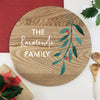 Personalised Festive Branch Grazing Platter