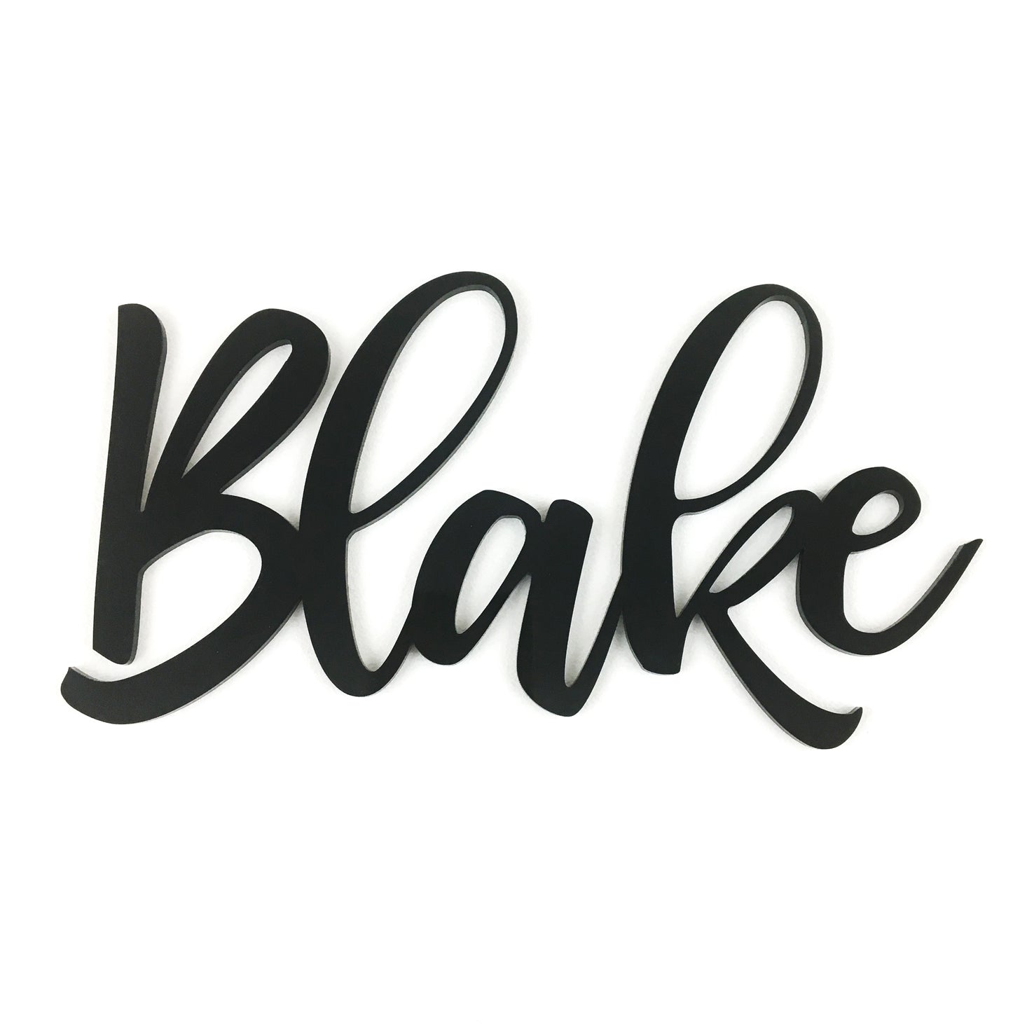 Personalised Handwritten Script Acrylic Names (various colours)