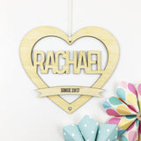 Heart Name Wall Hanging