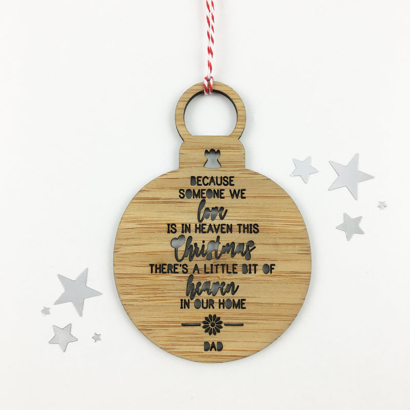 Heaven In Our Home Christmas Ornament