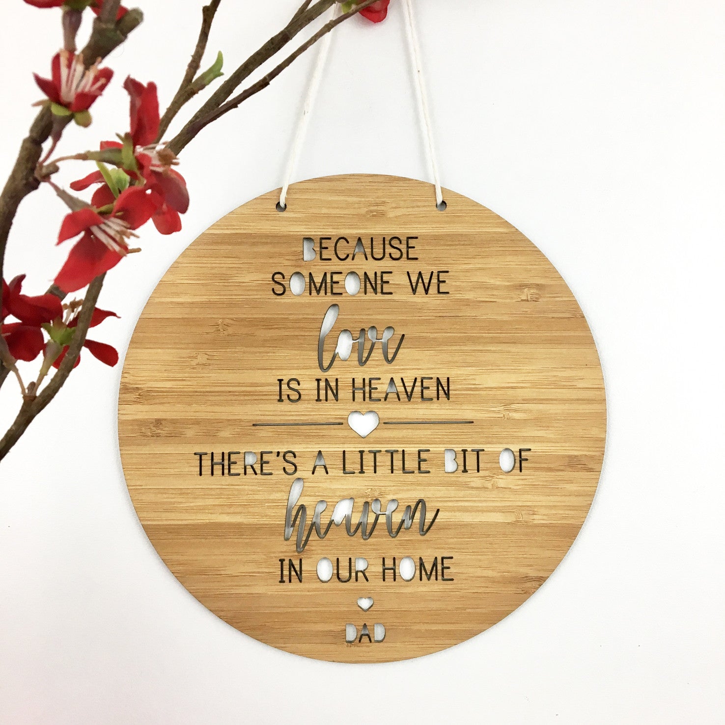 Heaven In Our Home Wall Hanging