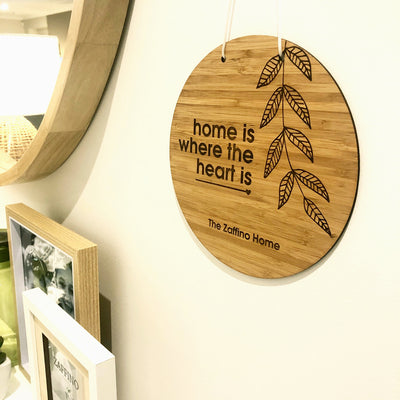 Home Is Where The Heart Is Wall Hanging