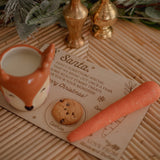 Personalised Christmas Eve Treats Wooden Board