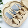 Cheese, Wine & Good Times Personalised Cheeseboard Set