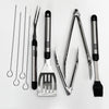 Smoke & Grill Personalised 10 Piece BBQ Tool Set