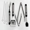 BBQ Time Personalised 10 Piece BBQ Tool Set