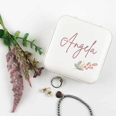 Tiny Flowers Stem Jewellery Case - (Limited Quantity)