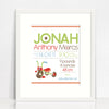 Jonah Image Birth Chart Print