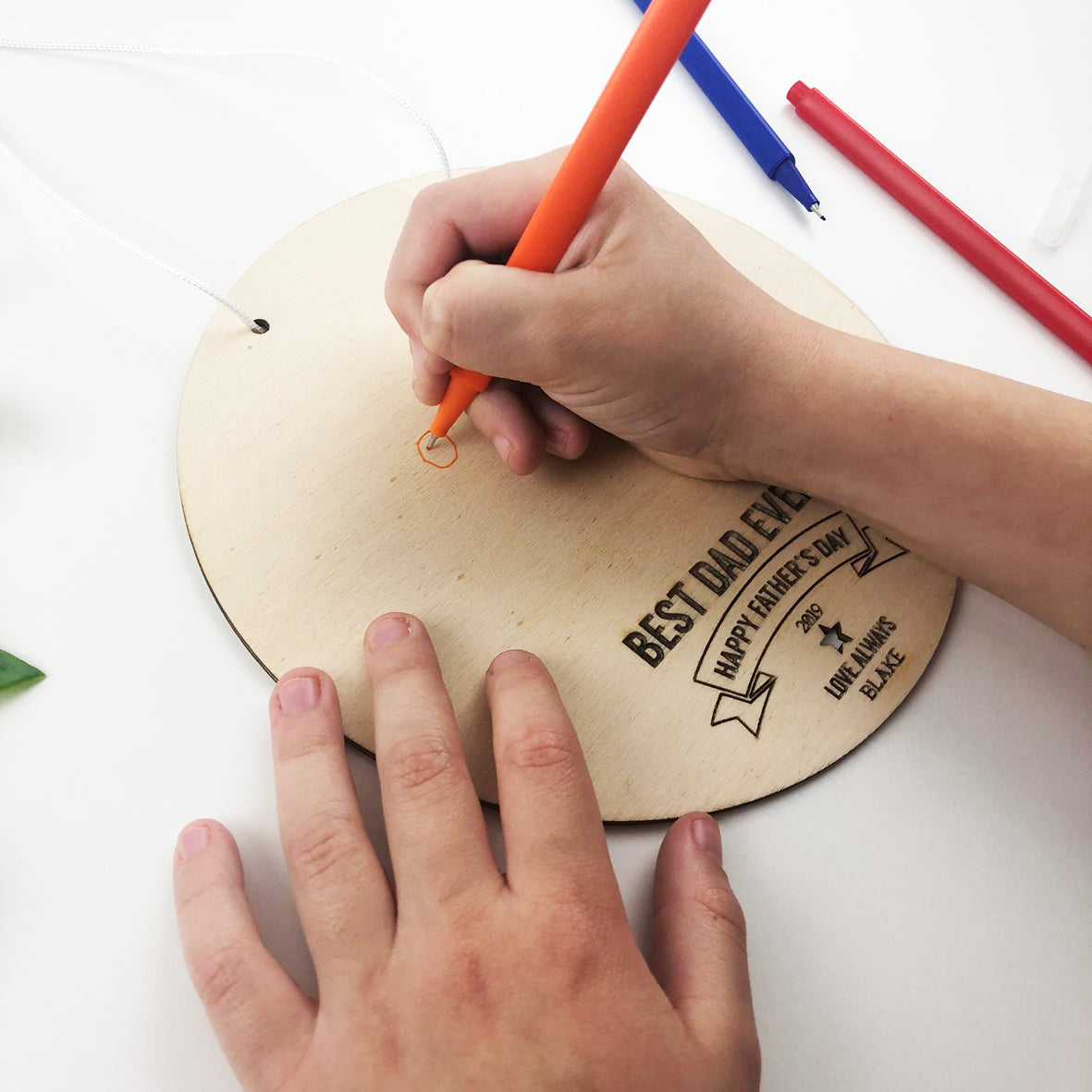 Kids Drawing Personalised Wall Hanging
