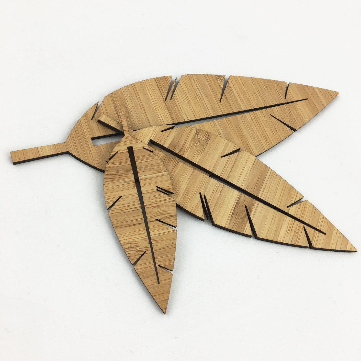 Pointy Leaves - set of 3