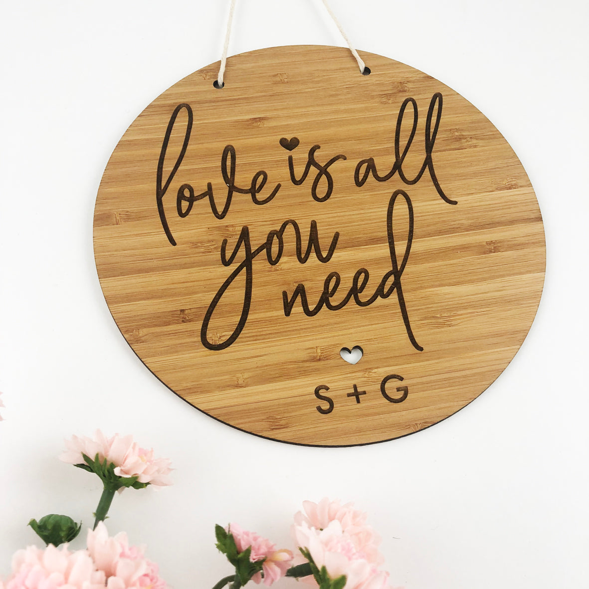 Love Is All You Need Wall Hanging