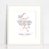 Love Is Like The Wind Love Print