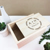 Initial Wreath Keepsake Box