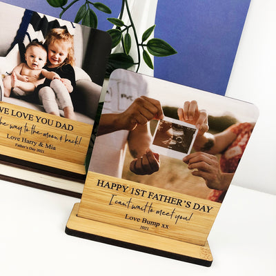 Personalised Photo Magnet & Stand