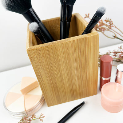 Beautiful Inside & Out Makeup Brush Pot