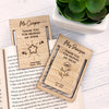 Mini Personalised Teacher Bookmark