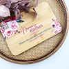 Floral Bouquet Kitchen Bamboo Serving Board