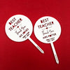 Mini Teacher Thank You Planter Stem