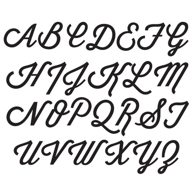 Personalised Acrylic Neat Script Names (various colours)