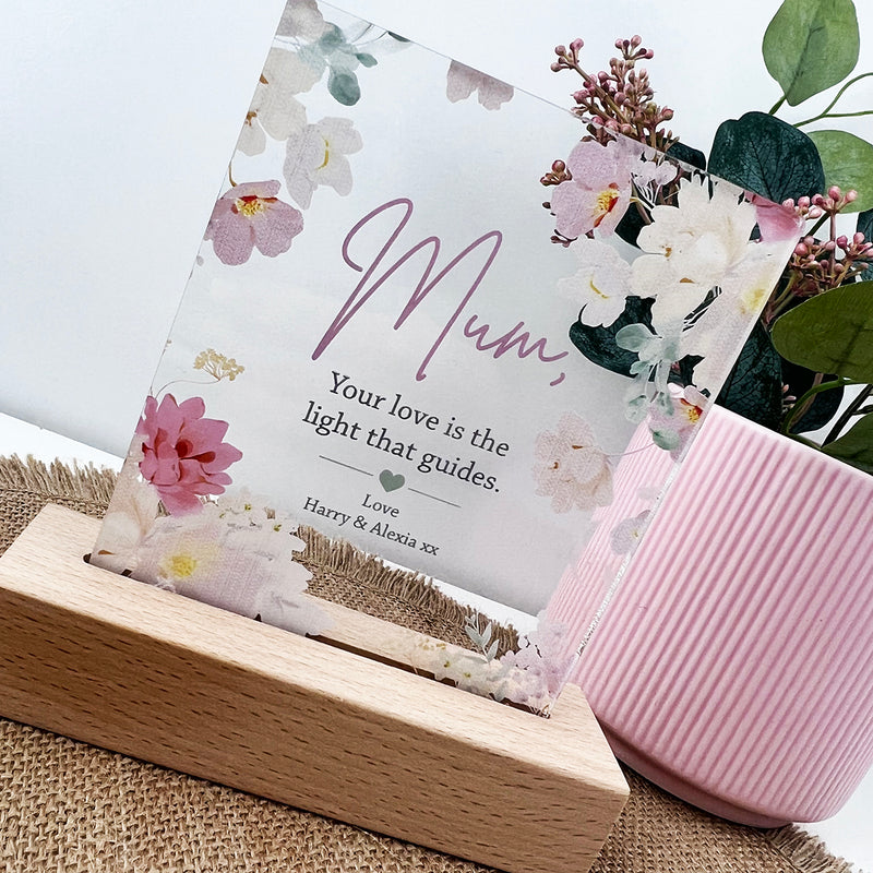 Mother's Day Personalised Night Light