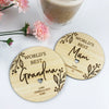 World's Best Botanical Etched Drink Coaster