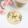 World's Best Botanical Etched Drink Coaster