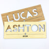 Personalised Name Plaque - girls