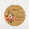 Native Stems Personalised Wall Hanging