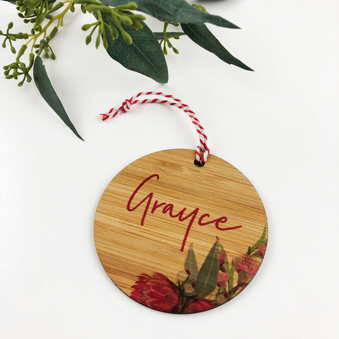 Australian Native Flora Printed Ornament