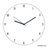Bright Flowers Girls Name Clock (acrylic or wood)