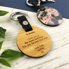 Double Sided Personalised Round Photo Keyring