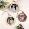 Keepsake Double Sided Bamboo Photo Ornaments