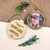Keepsake Double Sided Bamboo Photo Ornaments