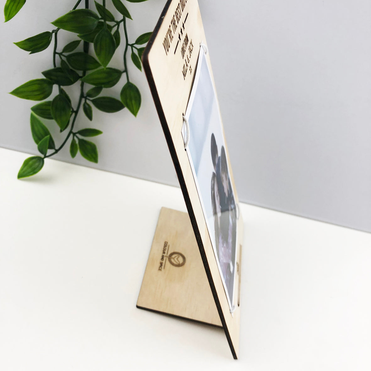 Photo Line Standing Frame Free Standing Photo Frame - Colour and Spice Pty Ltd
