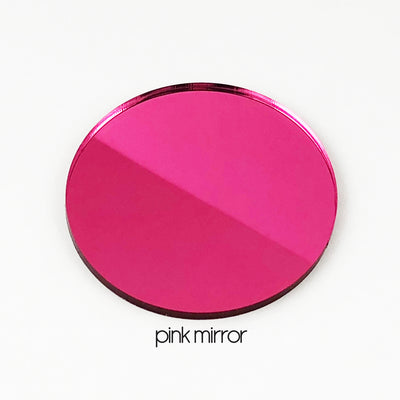Mirror (Pink) Flowers Birth Print