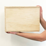 Personalised Christmas Nature Engraved Keepsake Box