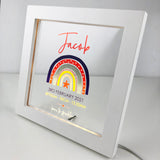 Rainbow Girls Personalised Light Frame