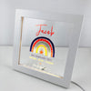 Rainbow Boys Personalised Light Frame